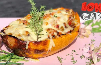 Zapečená ŠPAGETOVÁ TEKVICA!! Low carb!!!