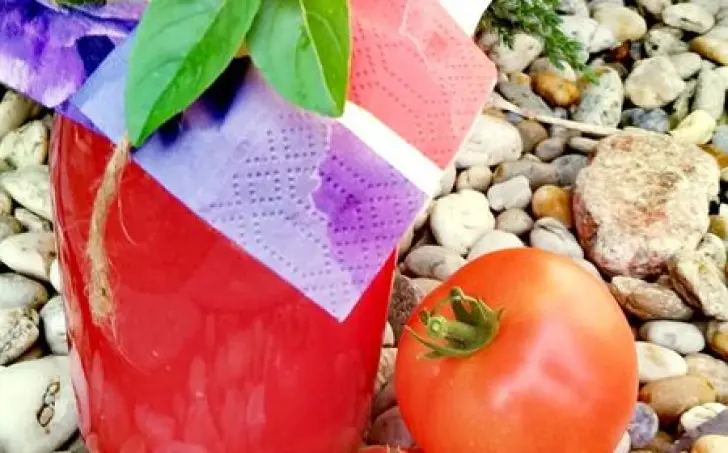 RAJČATOVO-ČESNEKOVÁ SMĚS ZA STUDENA