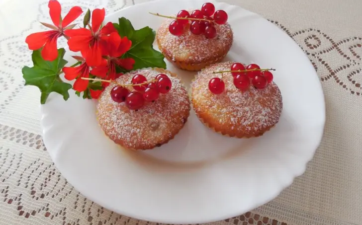 Ríbezľové muffiny