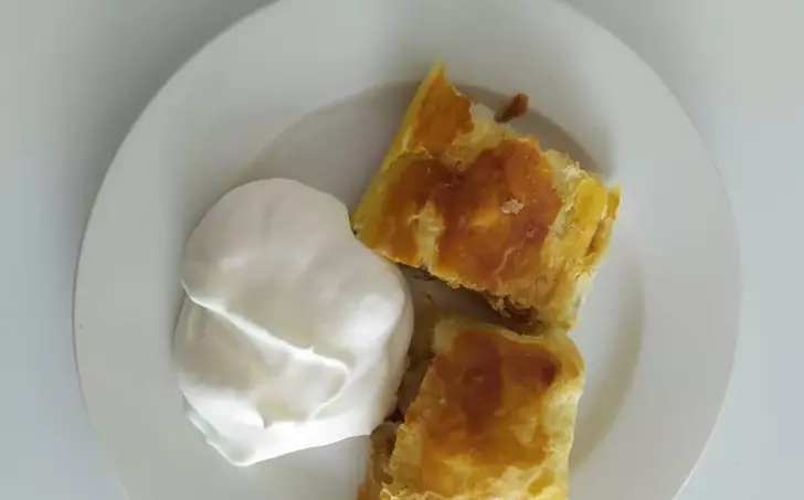 Štrúdl z mandľového cesta - LC