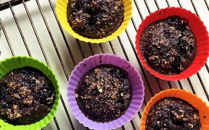 Muffinky s černicami