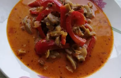 Guláš z hlívy ústřičné