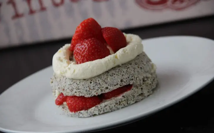 Mandlový low carb mugcake