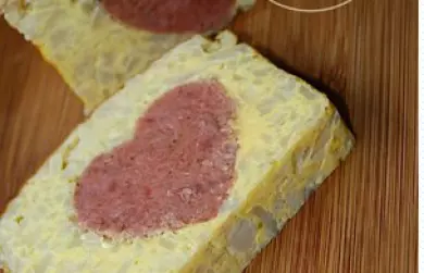 Zapečené srdce v karfiole - LC