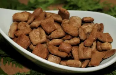 Proteínové škoricové vankúšiky