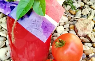 RAJČATOVO-ČESNEKOVÁ SMĚS ZA STUDENA