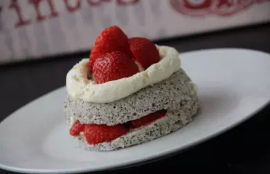 Mandlový low carb mugcake
