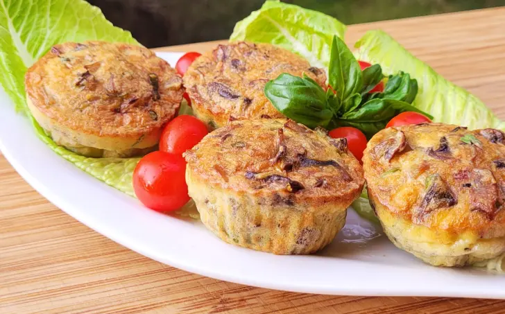 Šampiňónové muffiny - LC