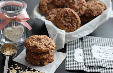 Bezlaktózové kokosovo-ovesné cookies