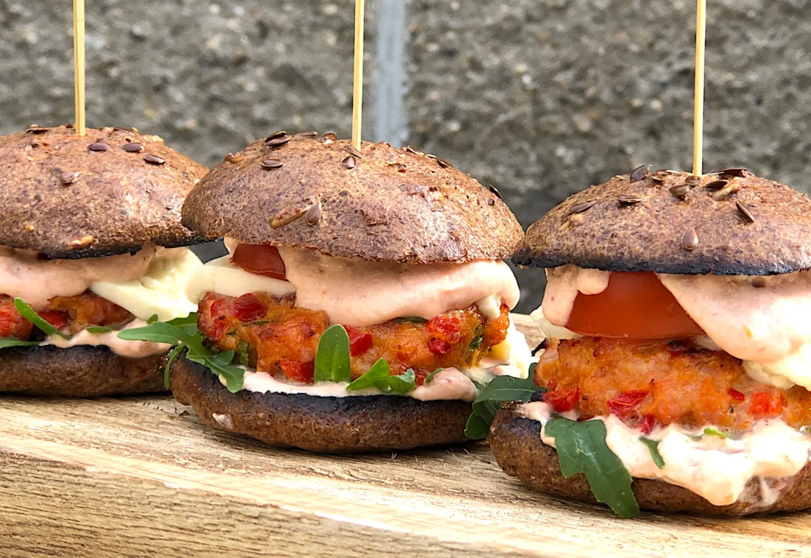 LOW CARB mini BURGER!!!