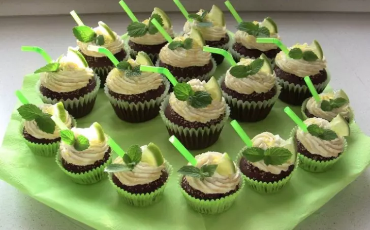 Mojito cupcakes