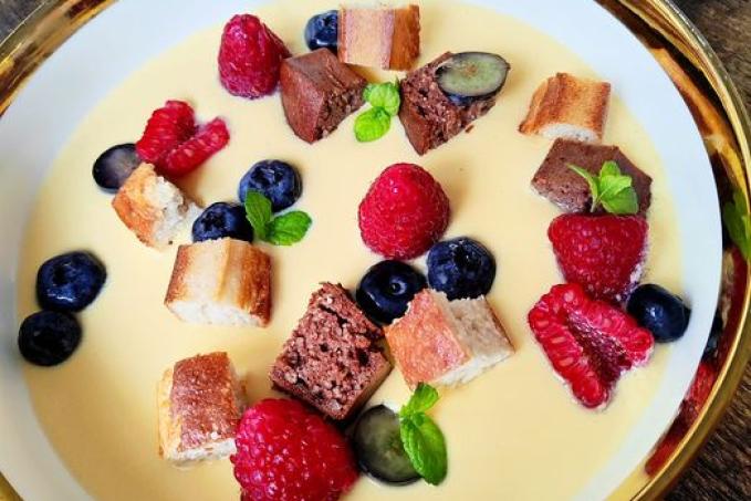 Lowcarb "buchtičky s krémem"