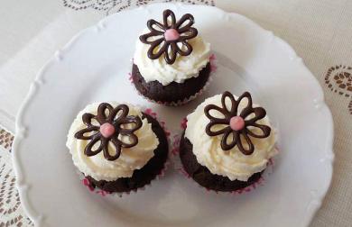 Čokoládové muffiny