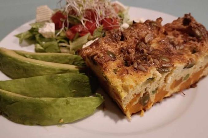 DYNOVY SLANY KOLAC ( FRITATTA, QUICHE, NAKYP)