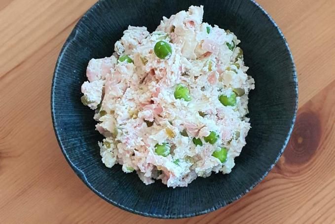 Pařížský salát (zdravější verze)