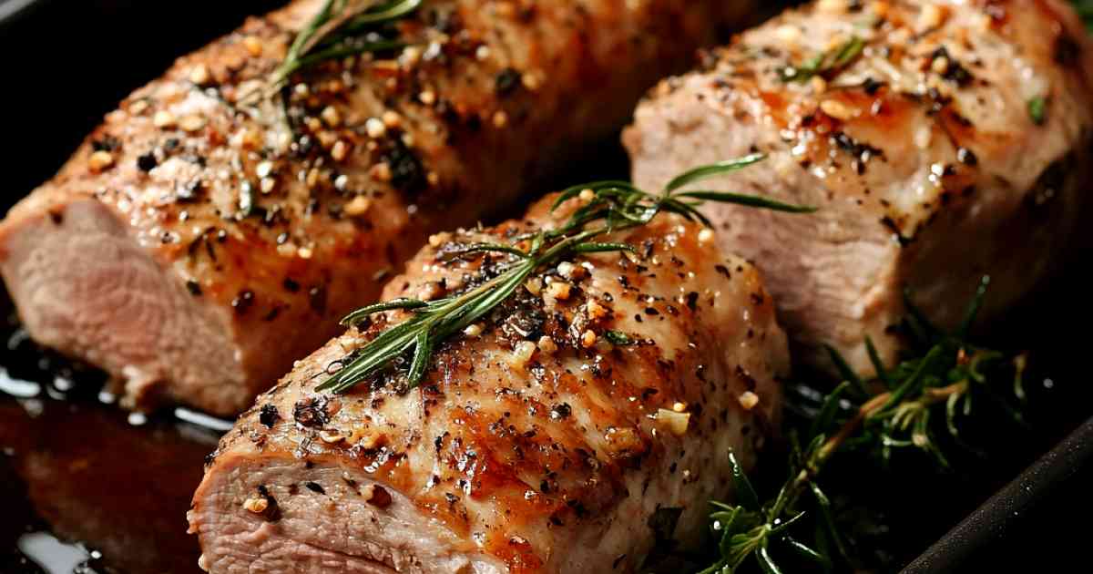 Parádní pečená panenka z trouby - Jídelní plán