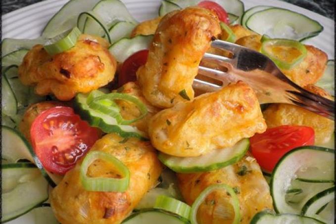 BRAMBOROVO-SÝROVÉ KROKETKY