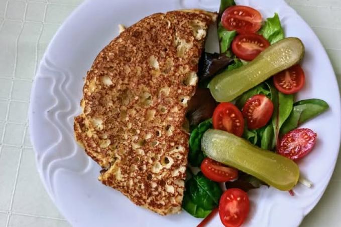 Květáková omeleta