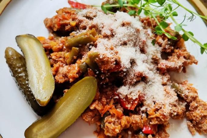 "Srbské nerizoto - kapustoto"