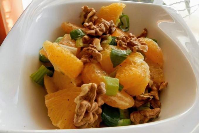 Sicilský pomerančový salát