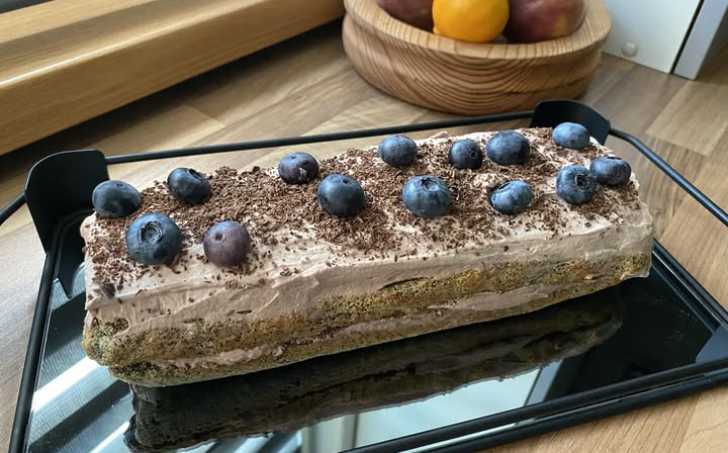 Makovníček se smetanovokakaovým krémem