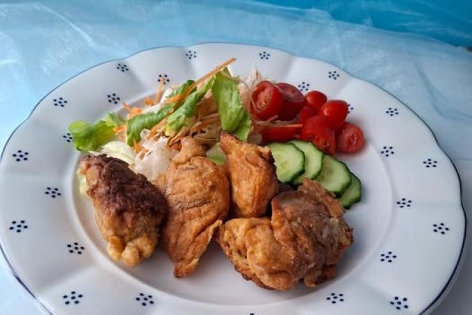 Žampiony v těstíčku