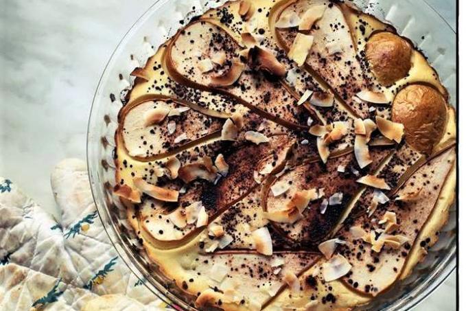 Rychlo koláč s hruškami