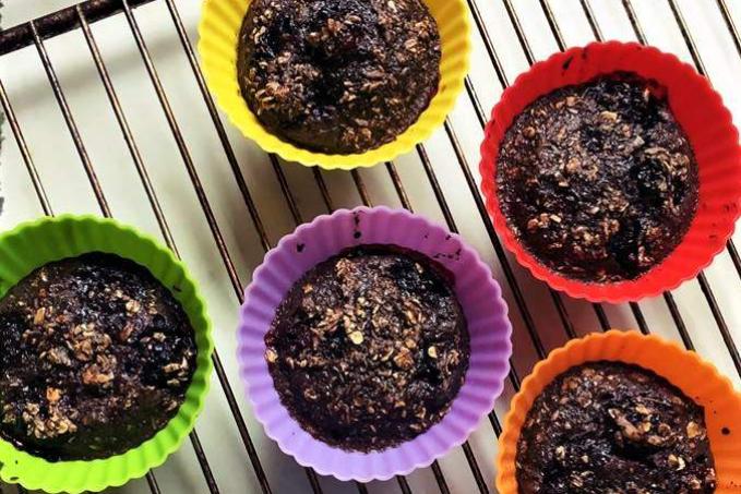 Muffinky s ostružinami