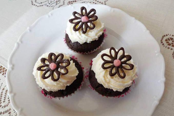 Čokoládové muffiny