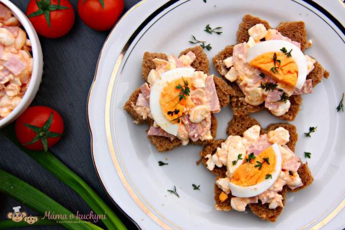 Cottage salát alá hermelínová pomazánka (od 1 roku)