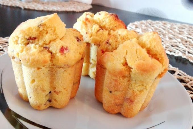 Špekové muffiny