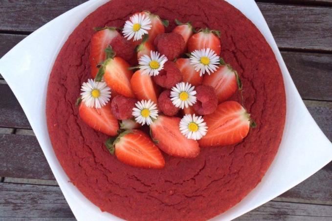 Red Velvet-buchta z červené řepy