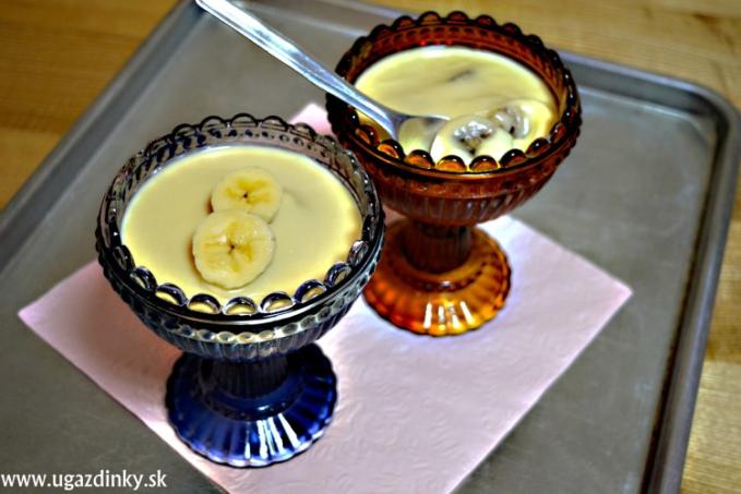 Domáci puding bez laktózy