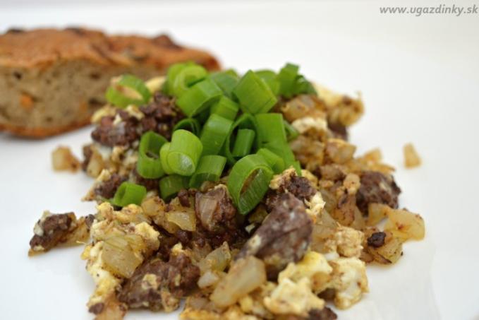 Kuracia pečienka s vajíčkom