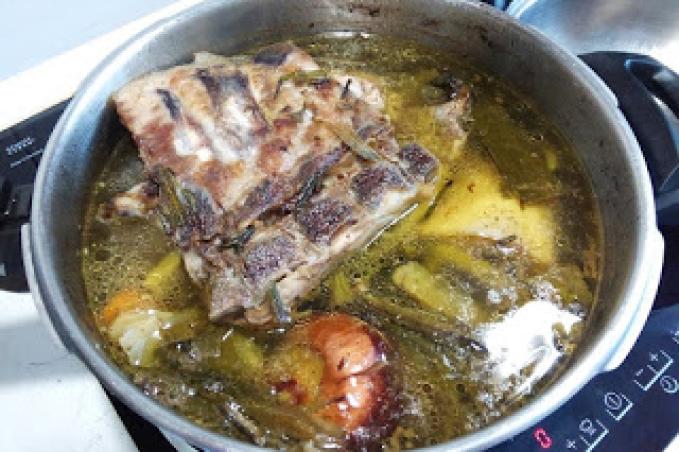 Domácí bujón - vývar