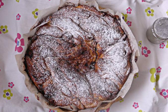 Skořicový estonský Kringel - varianta bez lepku, mléka