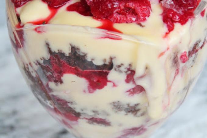 Kávový triffle s príchuťou slaného karamelu