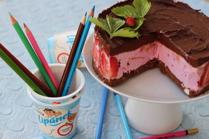 Lipánkův mražený dort – bez lepku, laktózy, vajec