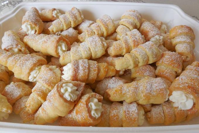 Šlehačkové kornoutky