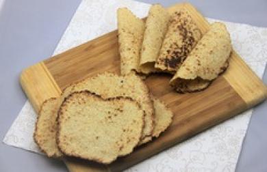 Bezlepkové nízkosacharidové tortilly