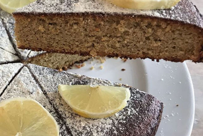 Mallorský citronový koláč - low carb