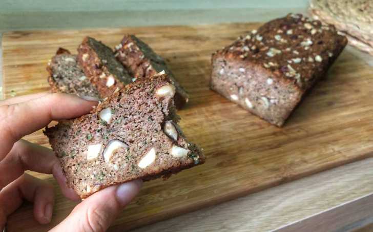 Cuketový biscupský chlebíček - nízkosacharidový