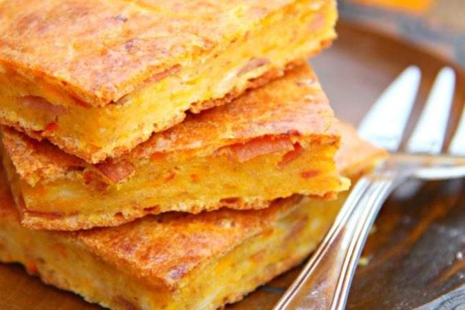 Slaný dýňový koláč