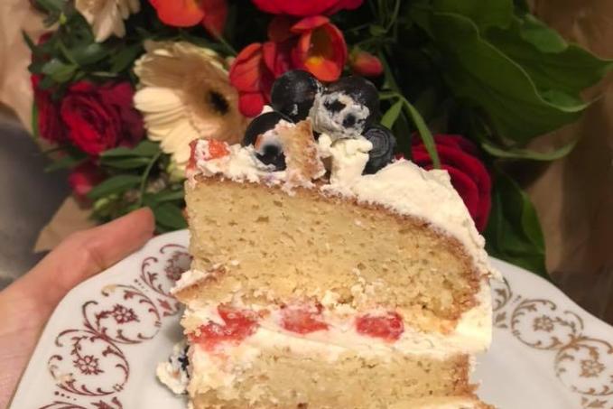 DORT S KRÉMEM - nízkosacharidový (LC)