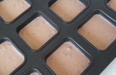 Jahodové čtverečky - nízkosacharidové