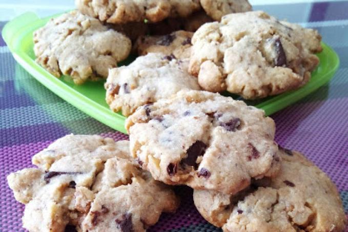 Americké čokoládové cookies
