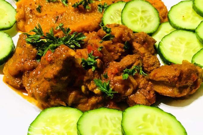 Vindaloo z vepřového masa - nízkosacharidové