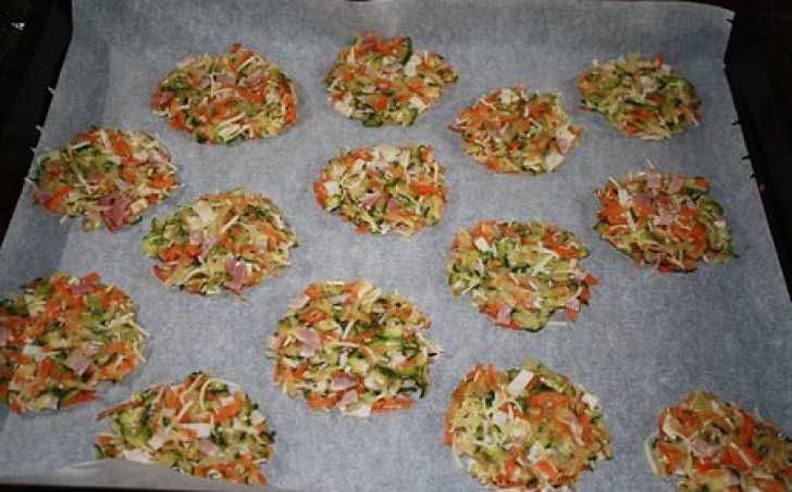 Křupavé zeleninové placičky - LC