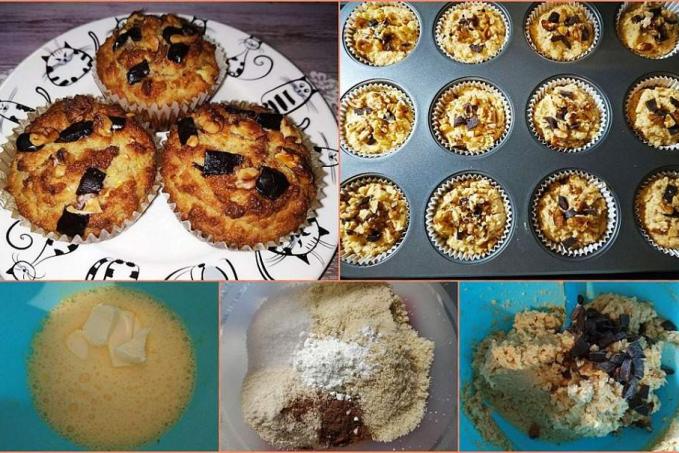 MUFFINY Z CUKETY SE SKOŘICÍ A VANILKOU - LC