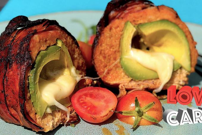 Avokádové pštrosí vejce - LC